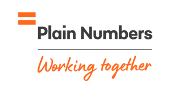 plain numbers logo